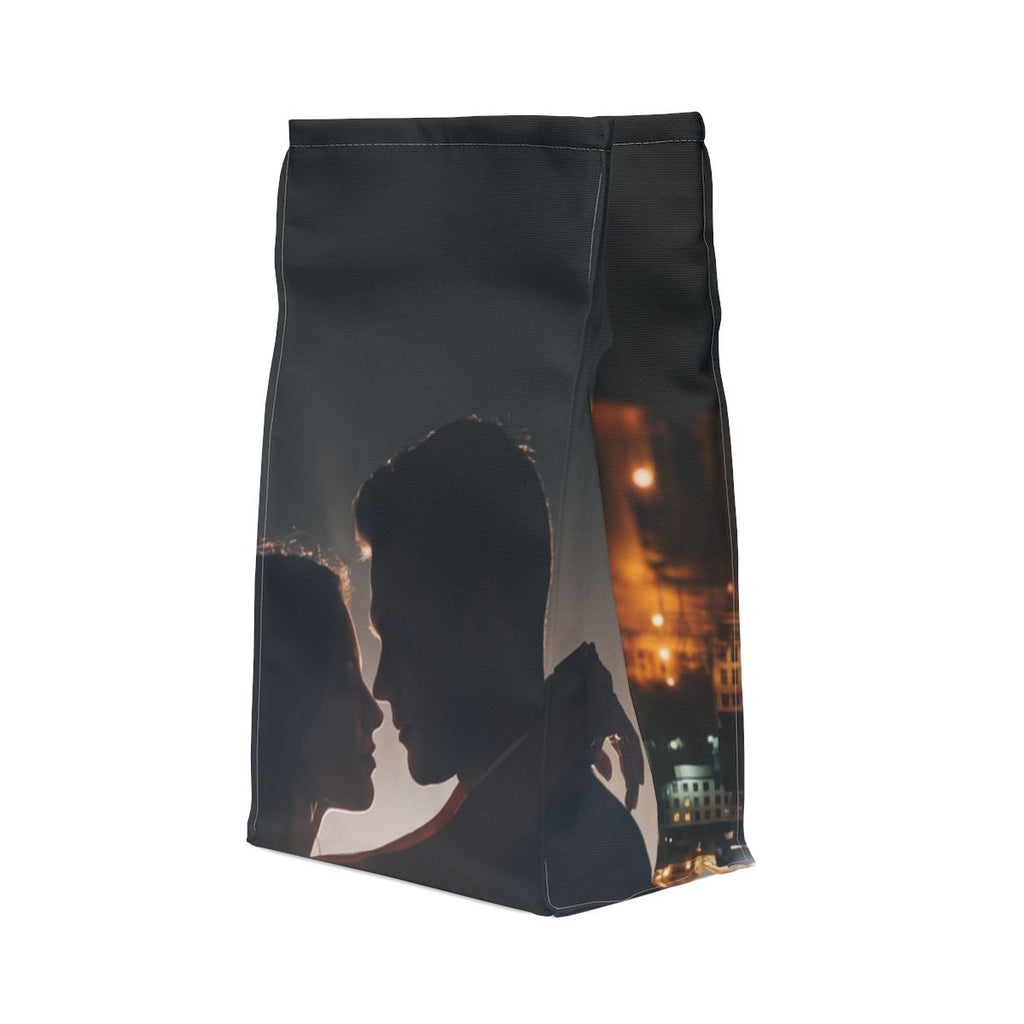Polyester Lunch Bag - Midnight City Skyline | Echovira...