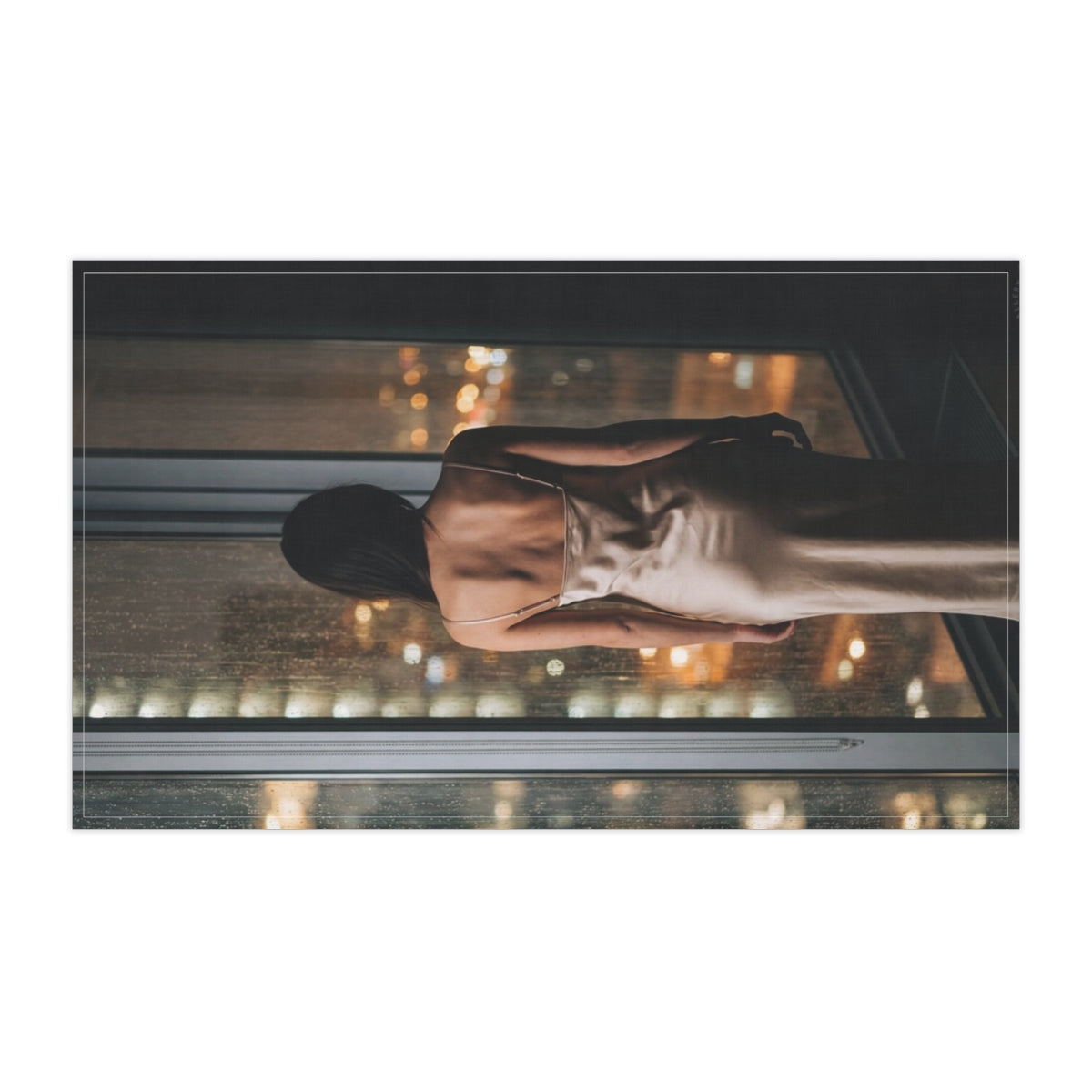 Tea Towels (Cotton, Poly) - Shimmering City | Echovira...