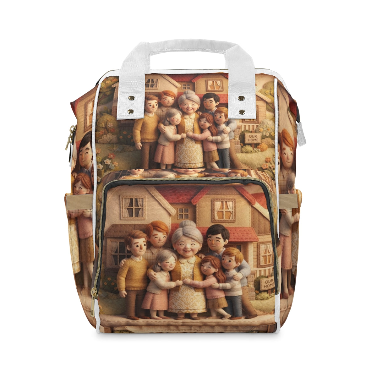 Diaper Backpack - Heart of the Family | Echovira Gallery