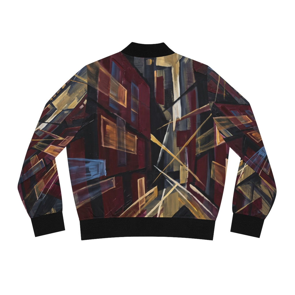 Women's Bomber Jacket - Urban Perspective | Echovira Gallery