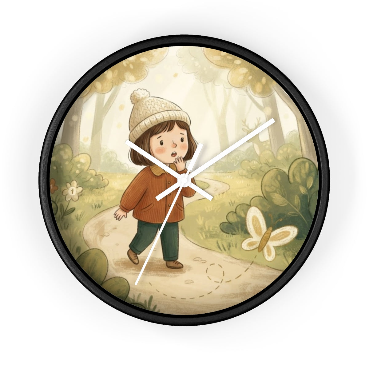 Wall Clock - Woodland Moments | Echovira Gallery