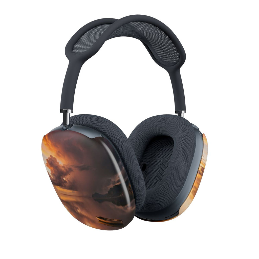 AirPod Max Cases - Silent Storm Sunset | Echovira Gallery