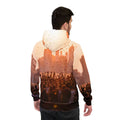 Men's Athletic Hoodie - City Lights Festival | Echovira...