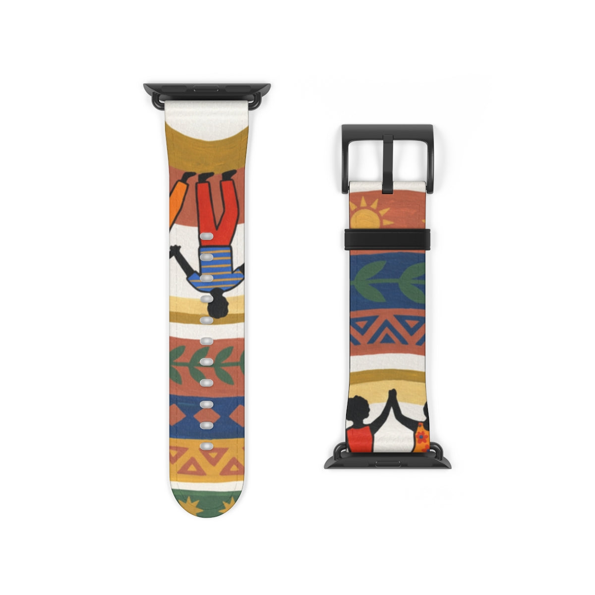 Apple Watch Band - Unity Mandala Folk Art | Echovira Gallery