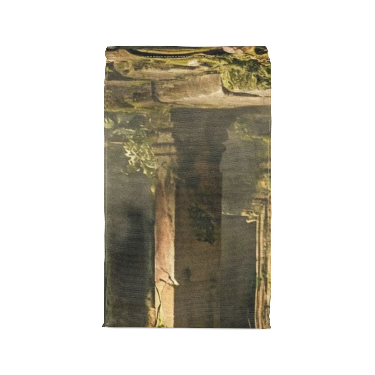 Polyester Lunch Bag - Overgrown Stone Haven | Echovira...