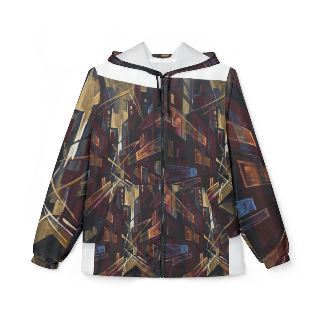 Men's Windbreaker Jacket - Urban Storm | Echovira Gallery