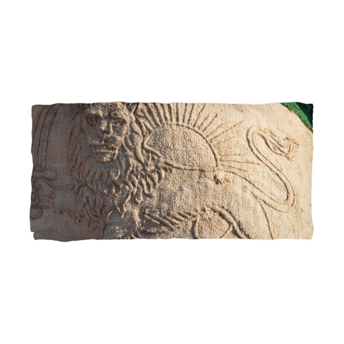 Microfiber Pillowcase - Vintage Persian Lion and Sun Flag......