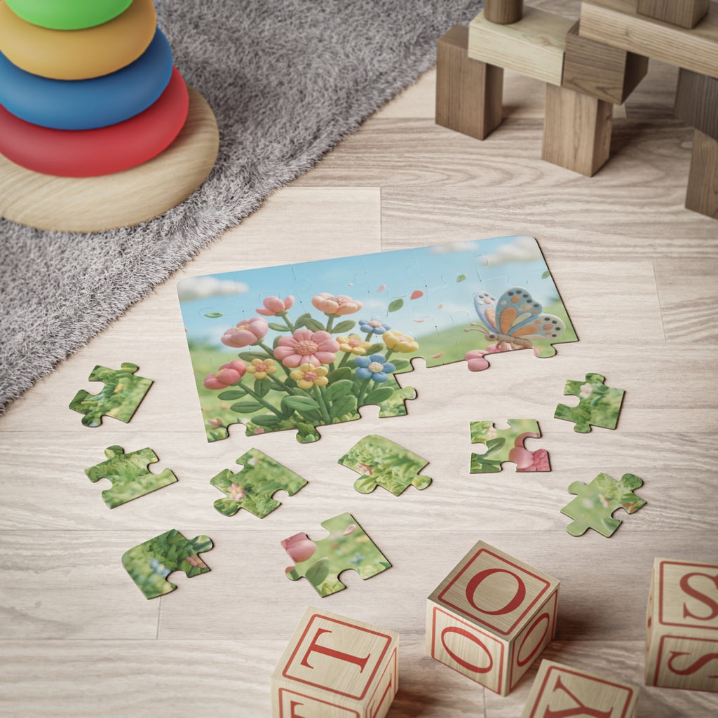 Kids' Puzzle 30-Piece - Meadow Play | Echovira Gallery
