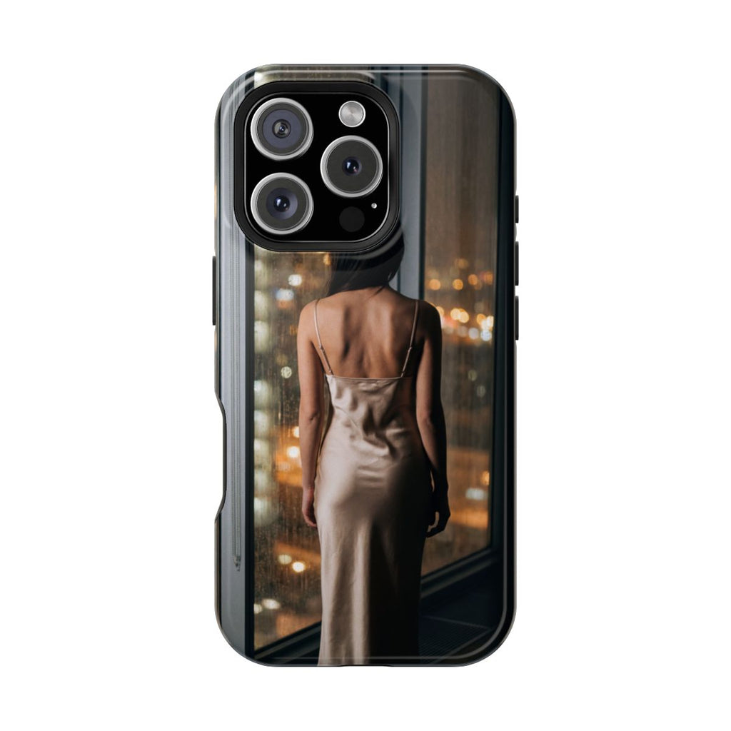 Impact-Resistant Cases - Tough Phone Case - Rainy Windows...— sizes part 1/2