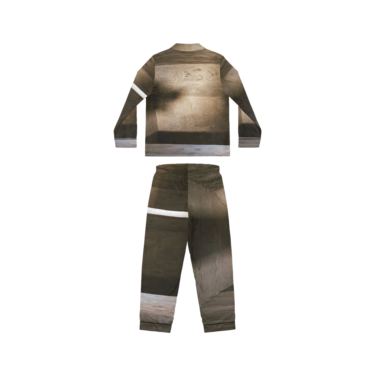 Women's Satin Pajamas - Shadows of the Citadel moody... |...