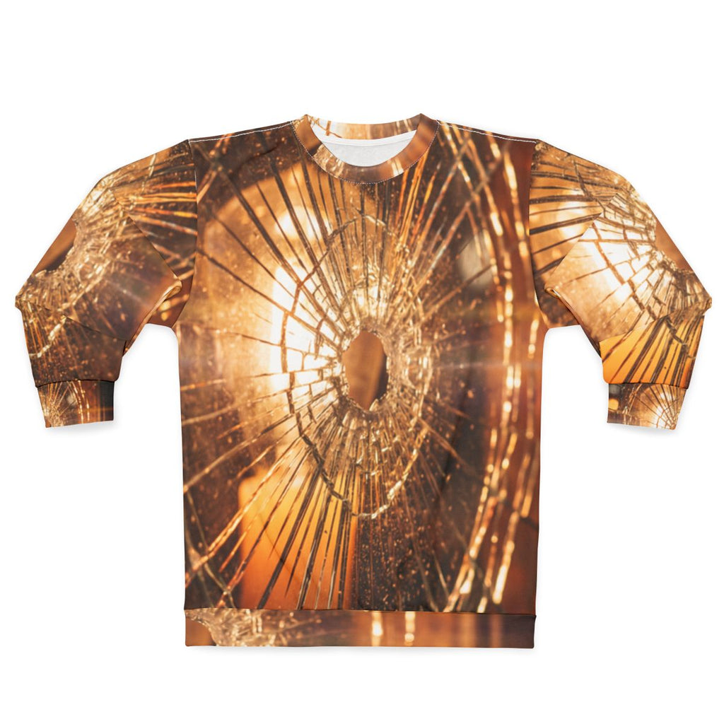 Unisex Sweatshirt - Fractured Glow | Echovira Gallery
