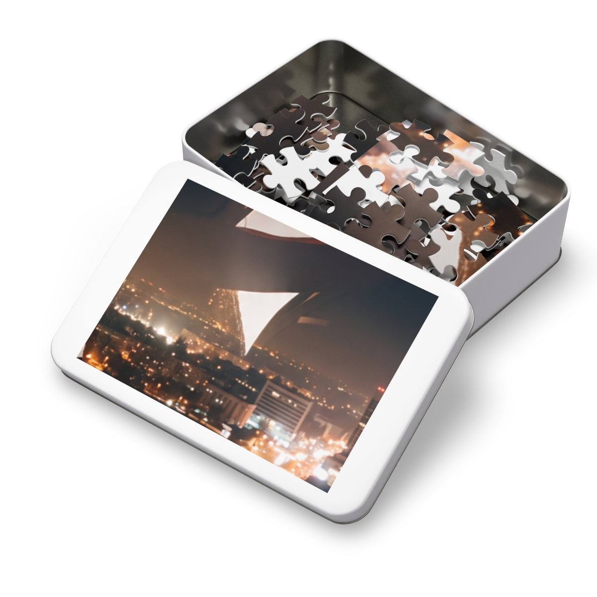 Jigsaw Puzzle with Tin - Midnight Lovers Journey (30, 110......