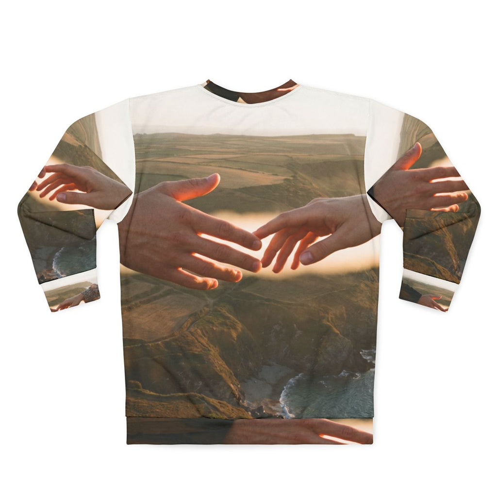 Men's Unisex Sweatshirt - The Infinite Touch | Ethereal... |...