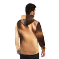 Men's Athletic Hoodie - Sunset Silk active Zip | Echovira...