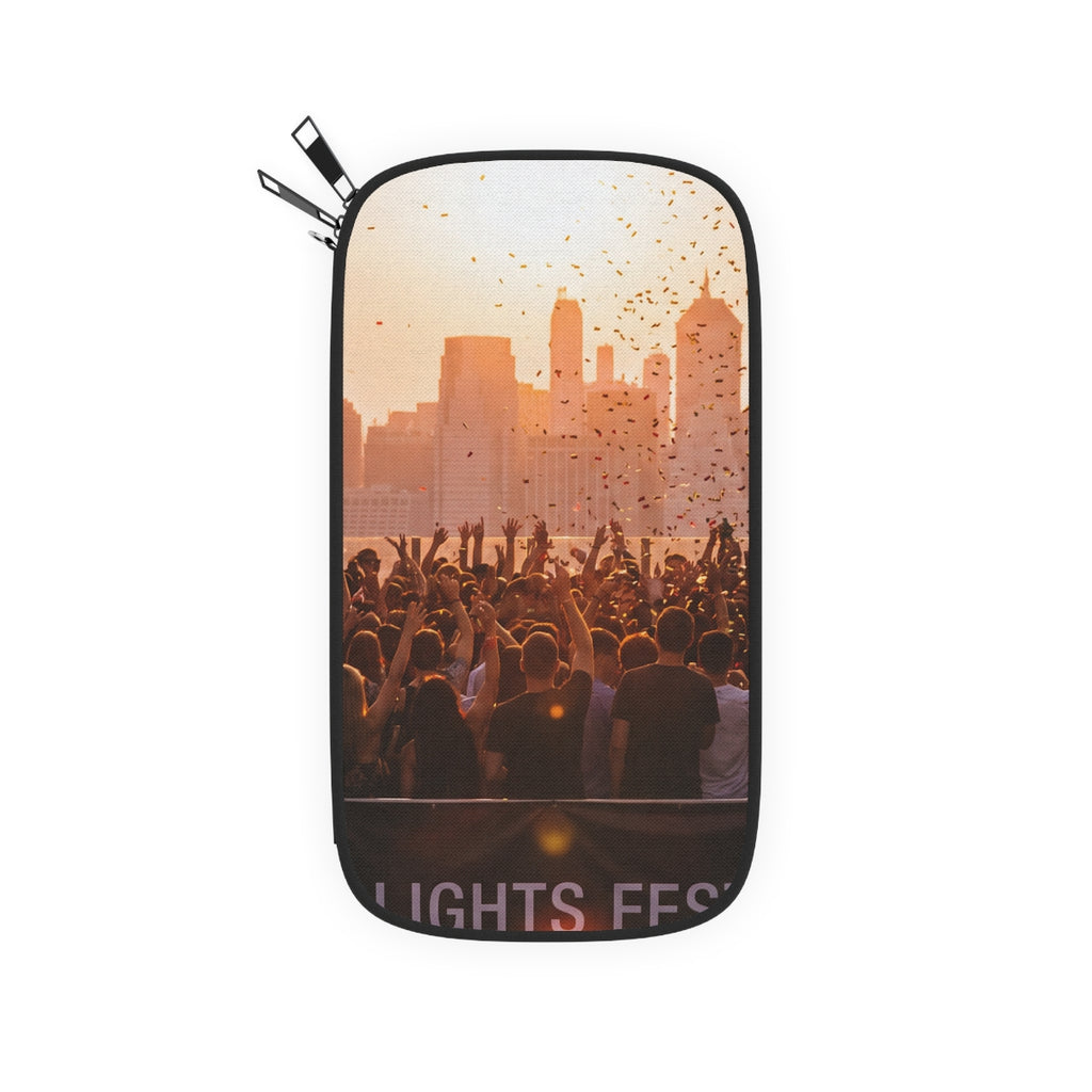 Passport Wallet - City Lights Festival | Echovira Gallery