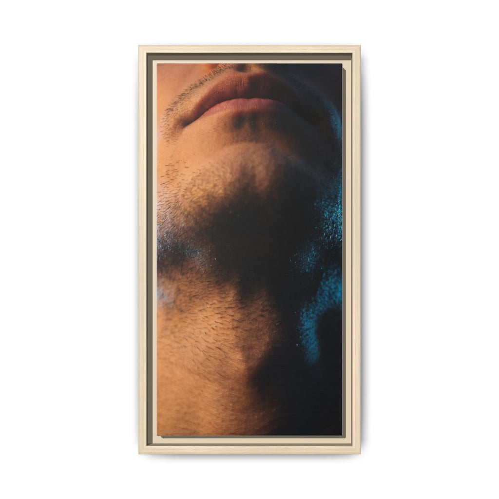 Framed Matte Canvas - Neon Noir