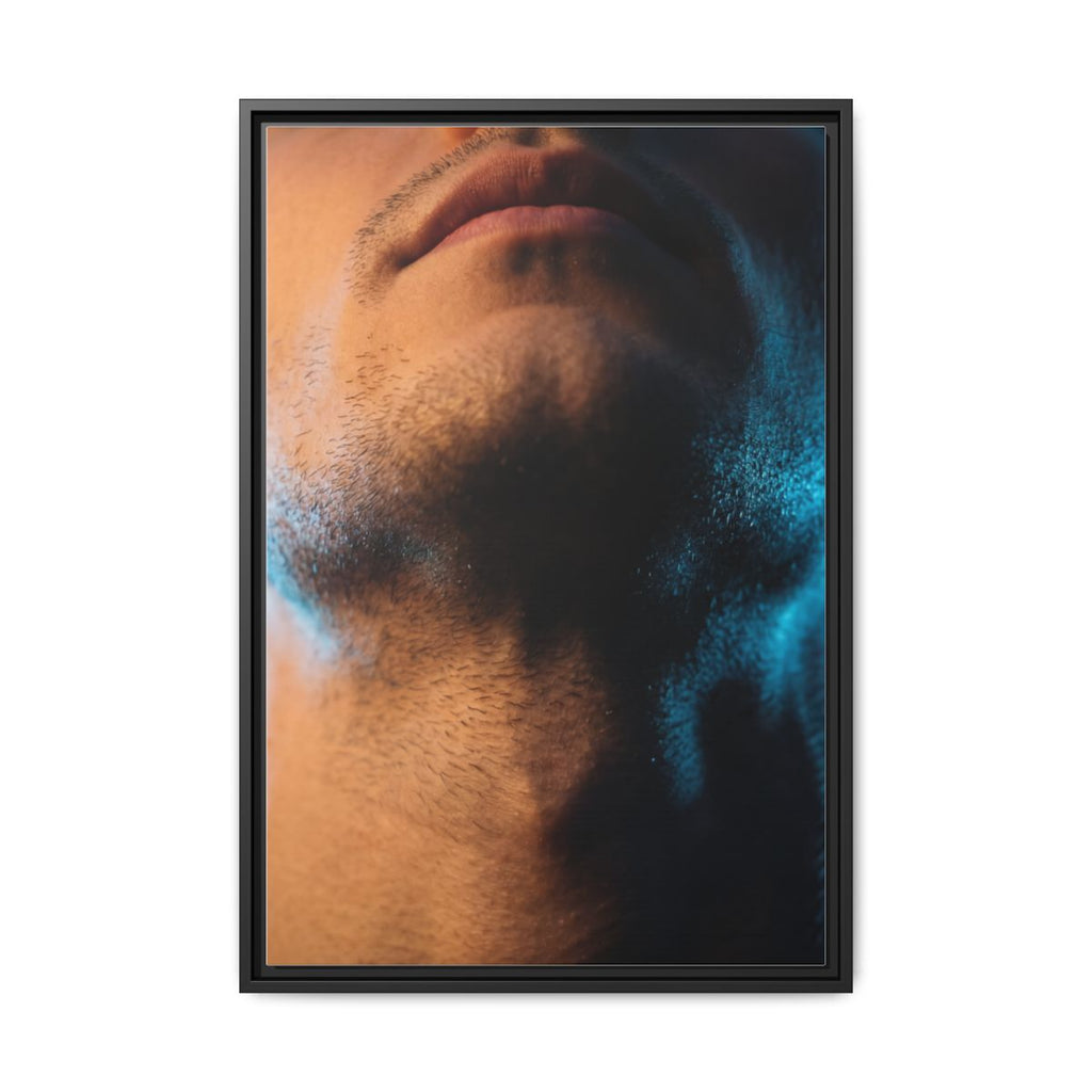Framed Matte Canvas - Neon Noir