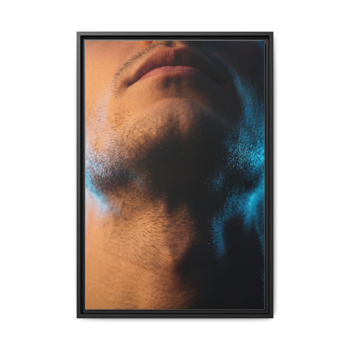 Framed Matte Canvas - Neon Noir