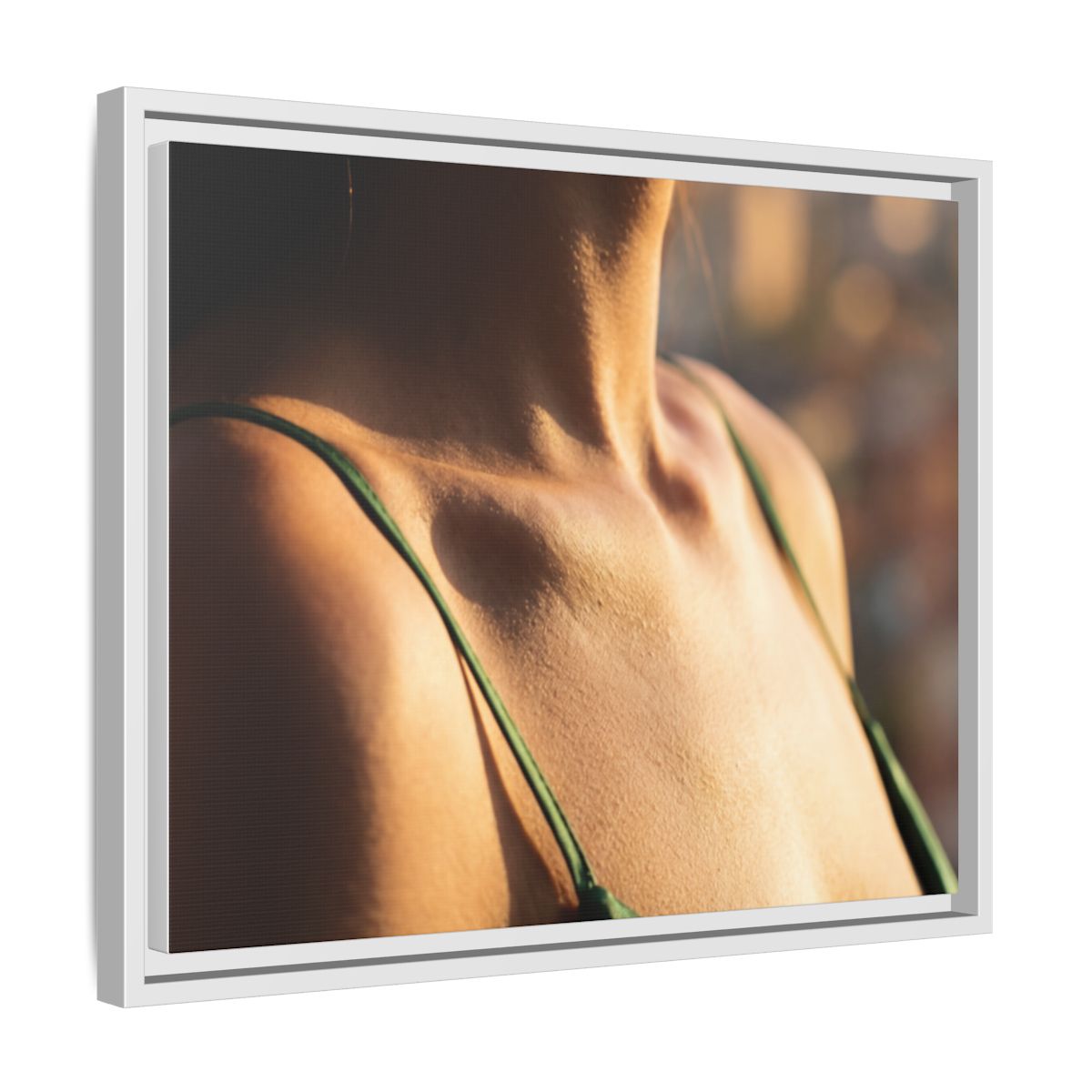 Framed Matte Canvas - Sunlit Muse
