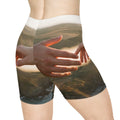 Women's Biker Shorts - The Infinite Touch | Ethereal Coastal...