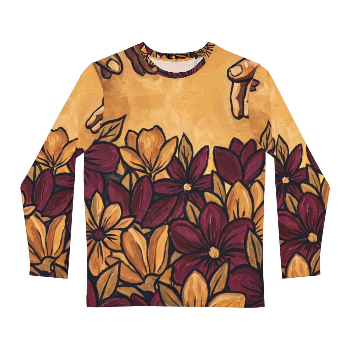 Men's Long Sleeve Shirt - Sacred Touch Wall Art... |...