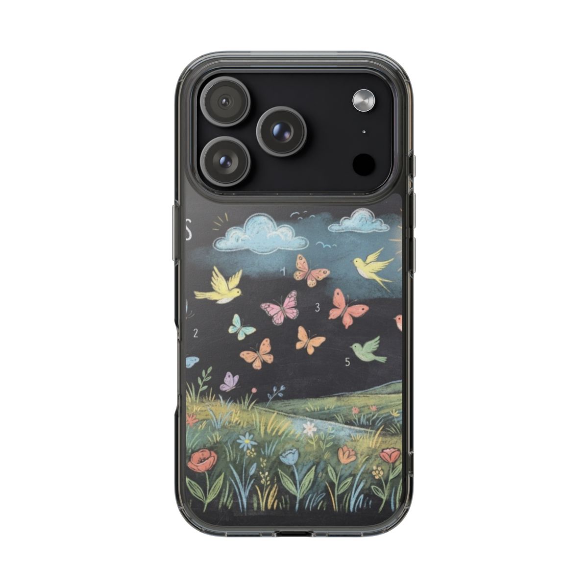 Clear Impact-Resistant Cases - Clear Phone Case - Meadow......