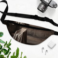 Fanny Pack - Silent Echoes Moody Minimalist Linen Chair Art...