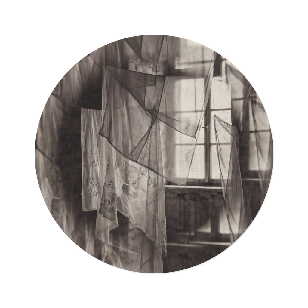 Round Rug - Spectral Veils | Echovira Gallery