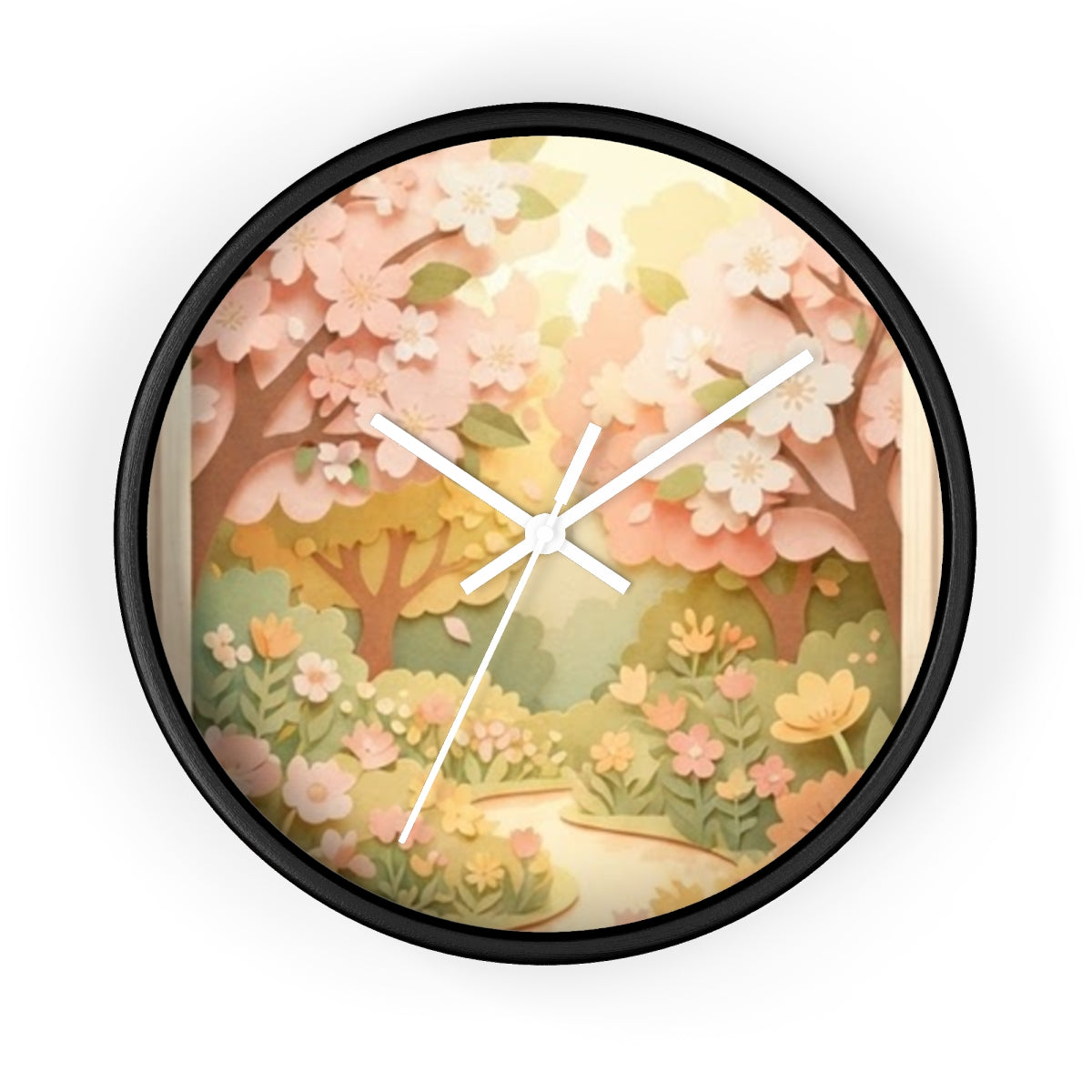 Wall Clock - Secret Garden Doorway | Echovira Gallery