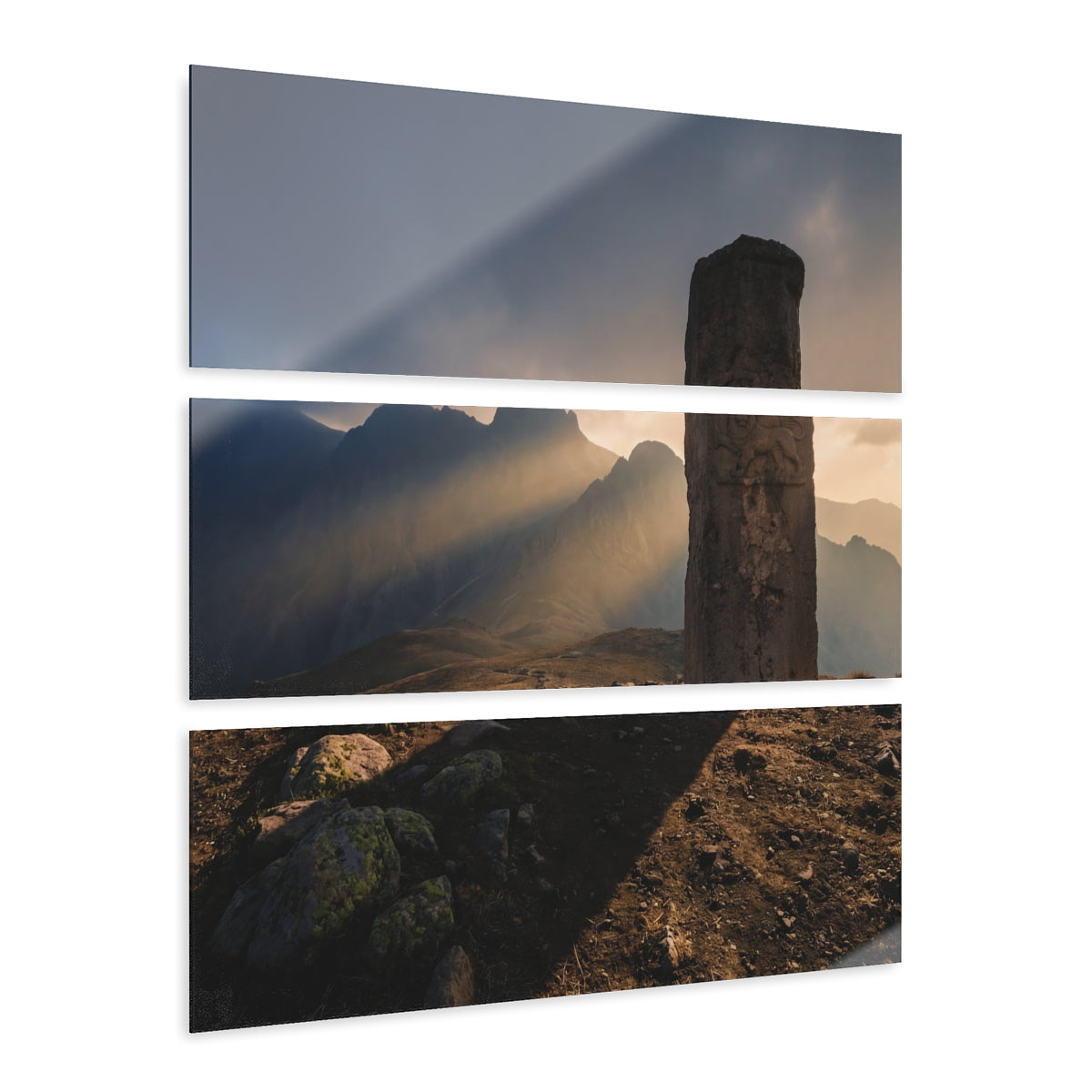 Acrylic Prints - Ancient Summit — Landscape