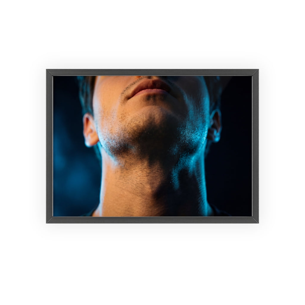 Wooden Framed Poster - Midnight Glow