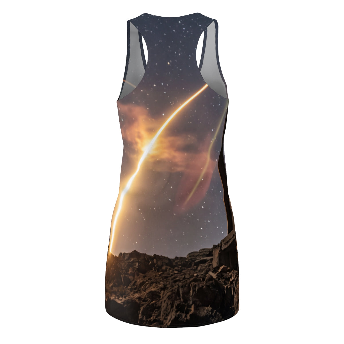 Women's Cut & Sew Racerback Dress - Celestial Arc... |...