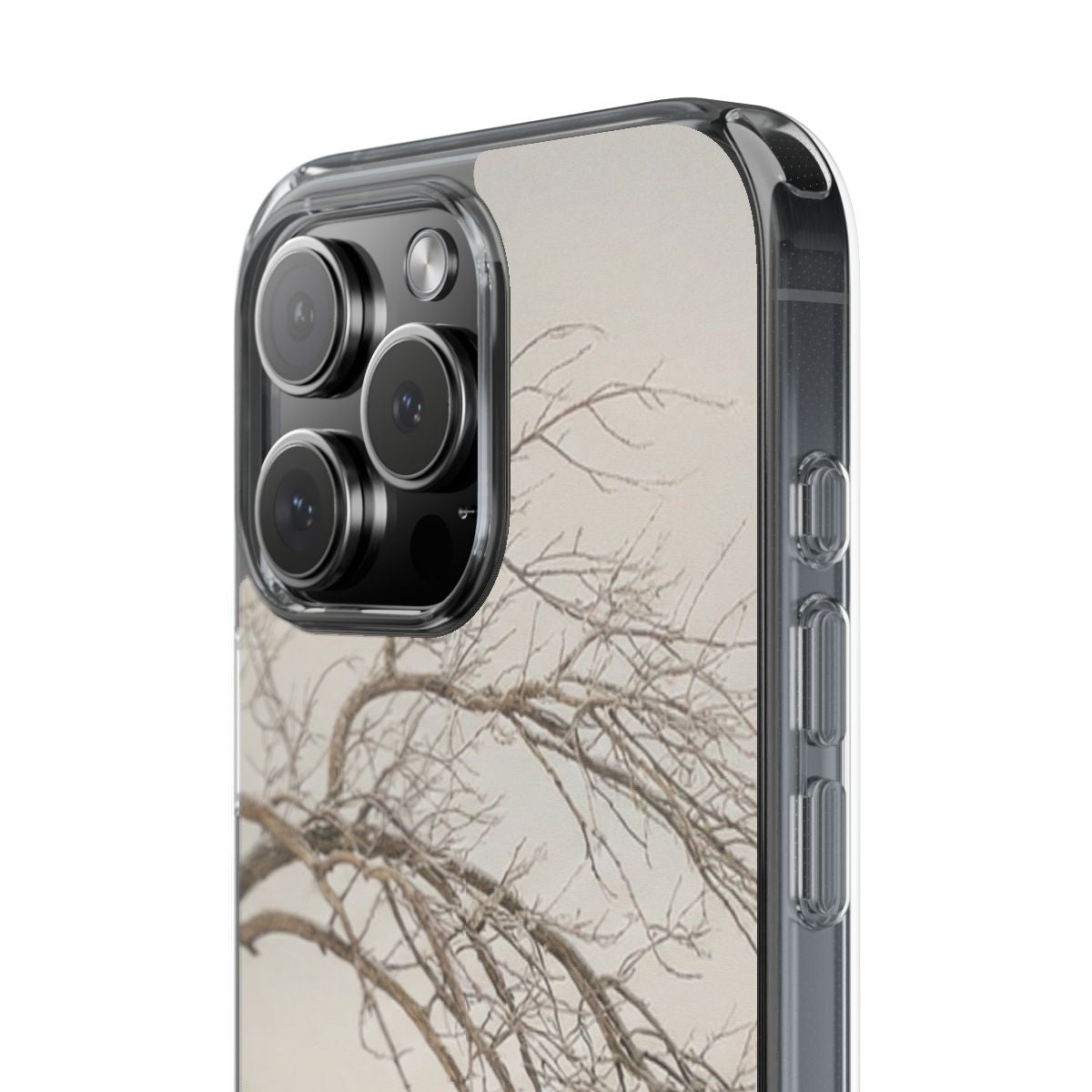 Clear Impact-Resistant Cases - Clear Phone Case - Winter...