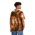 Men's Hawaiian Shirt - Shattered Light Golden Amber... |...