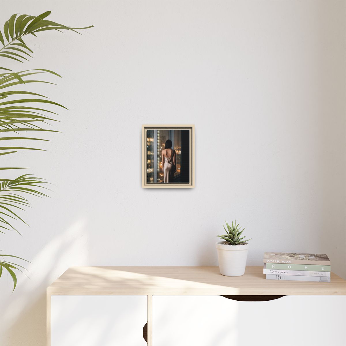 Framed Matte Canvas - Cinematic Nights