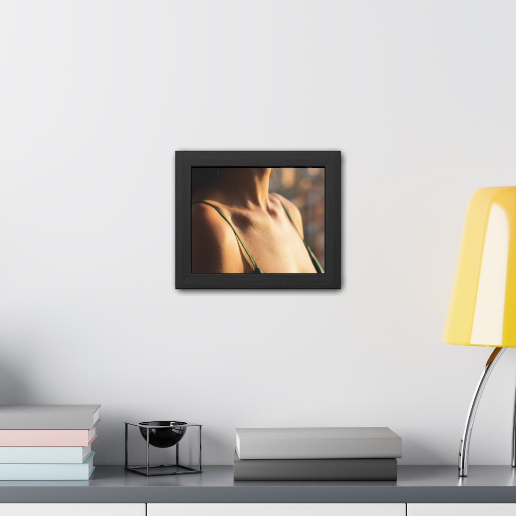 Framed Poster - Sunlit Muse Gallery Art