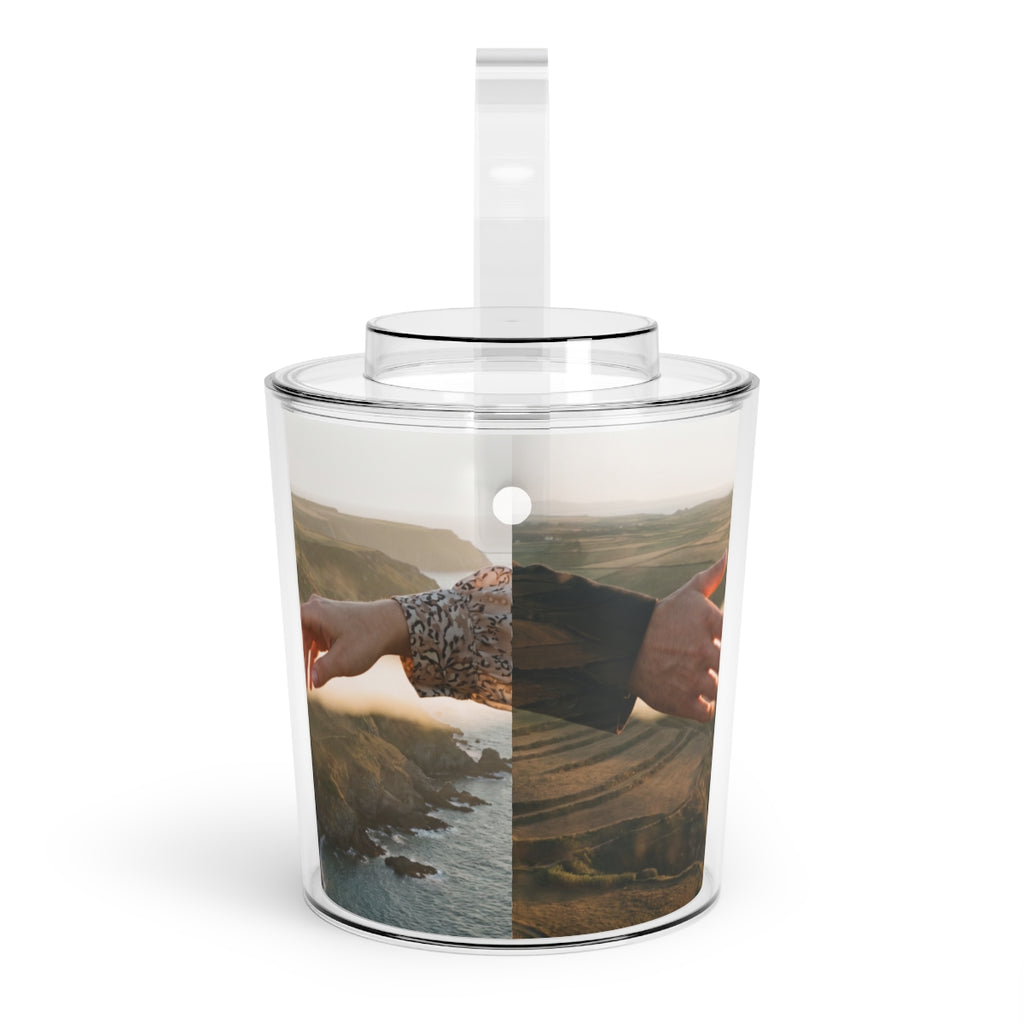 Ice Bucket with Tongs - The Infinite Touch | Ethereal... |...