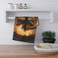 Tea Towel - Fire Dance Kitchen Cloth | Echovira Gallery