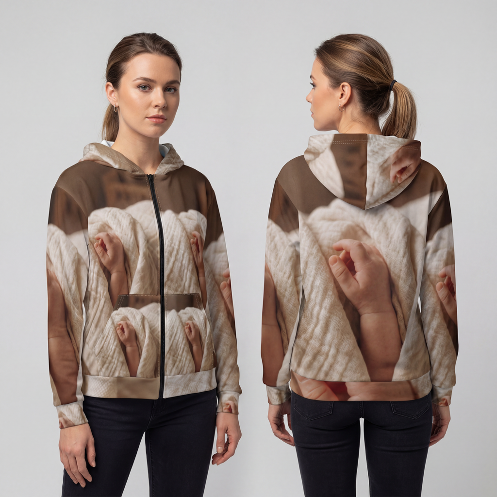 Unisex Zip Hoodie - Gentle Touch Layer