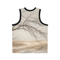 Men's Unisex Basketball Jersey - Silent Branches Winter... |...