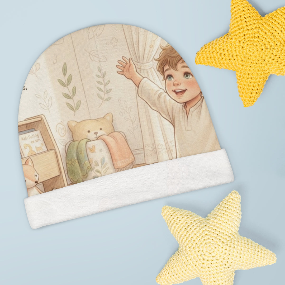 Baby Beanie - Good Morning Sun | Echovira Gallery