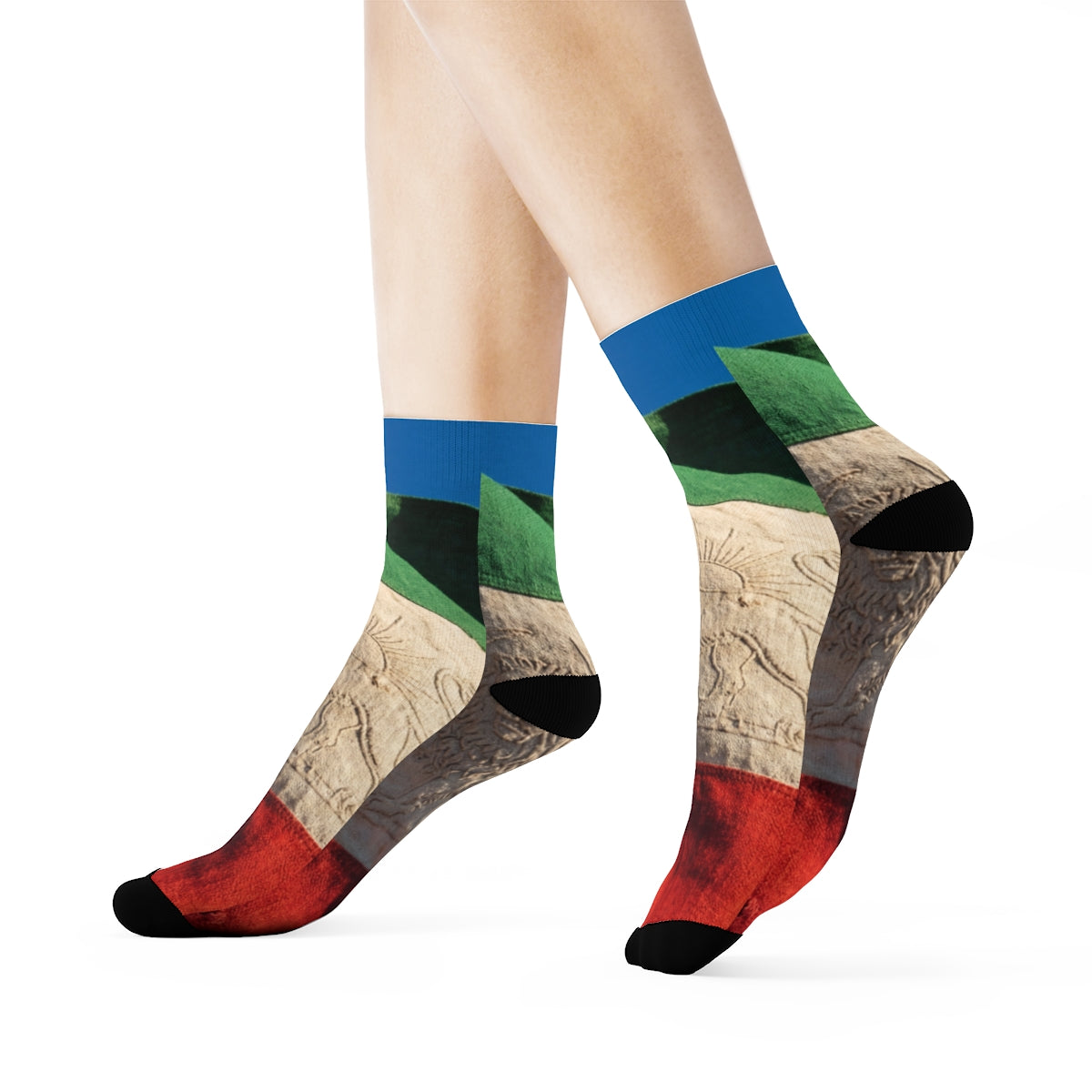 Crew Socks - Vintage Flag