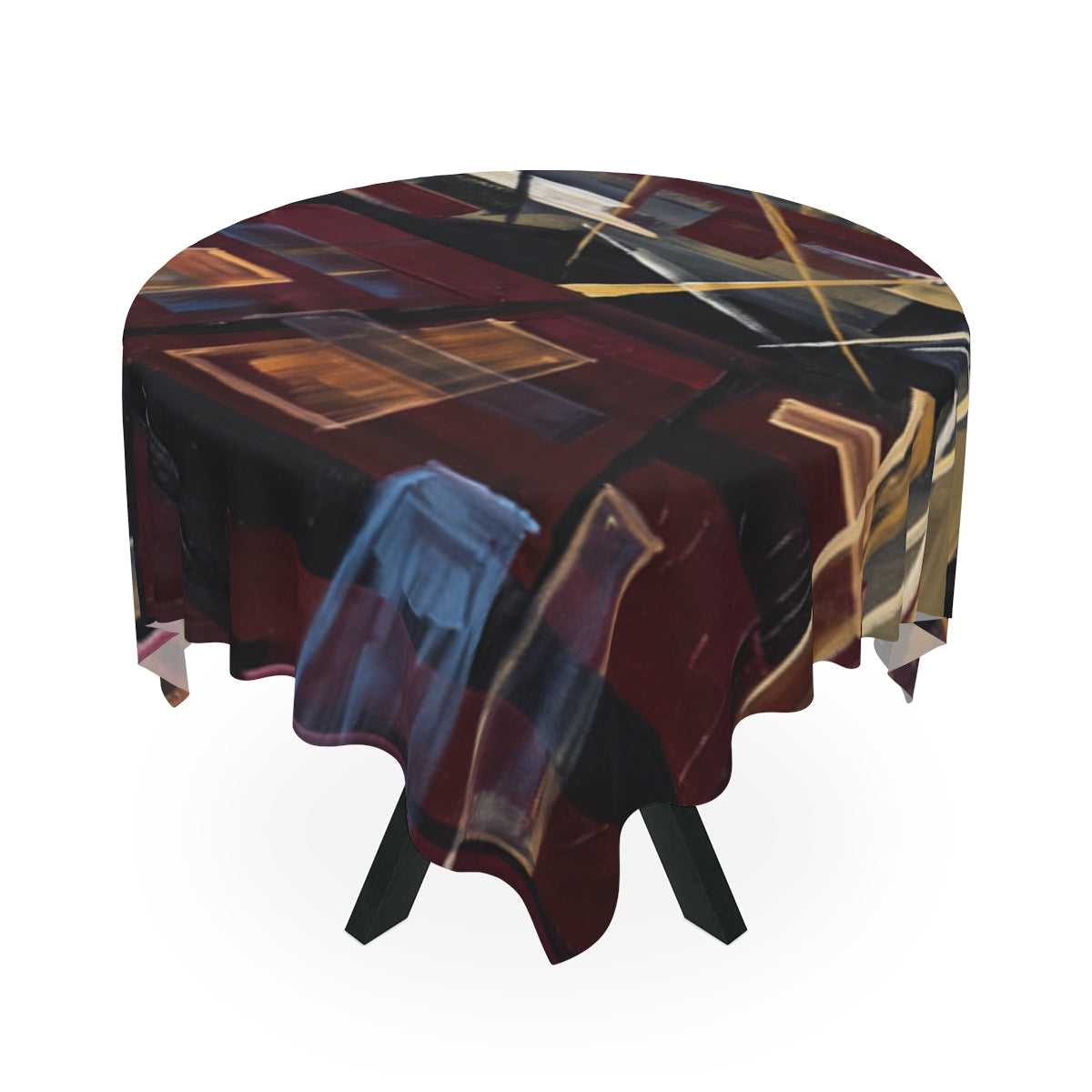 Tablecloth - Urban Geometry Perspective | Echovira Gallery