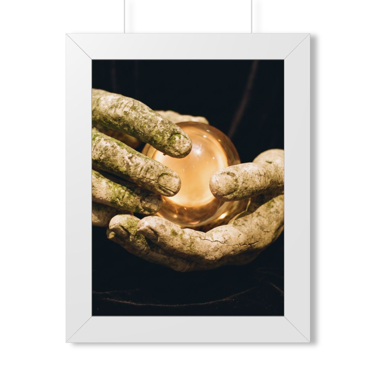 Framed Vertical Poster - Ancient Sight — White (11×14... |...