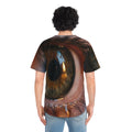 Men's Baseball Jersey - Amber Iris Reflection Fine Art Print...