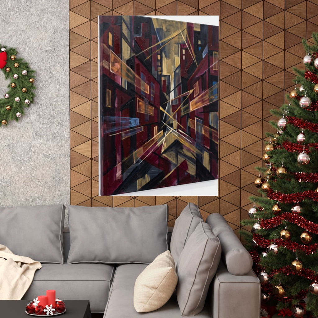 Matte Vertical Poster - Urban Perspective (8×10 & 36×54) |...