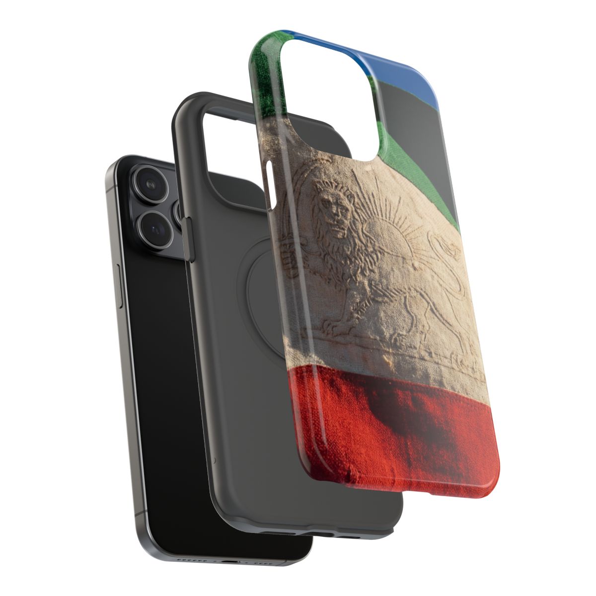 Impact-Resistant Cases - Tough Phone Case - Vintage Lion