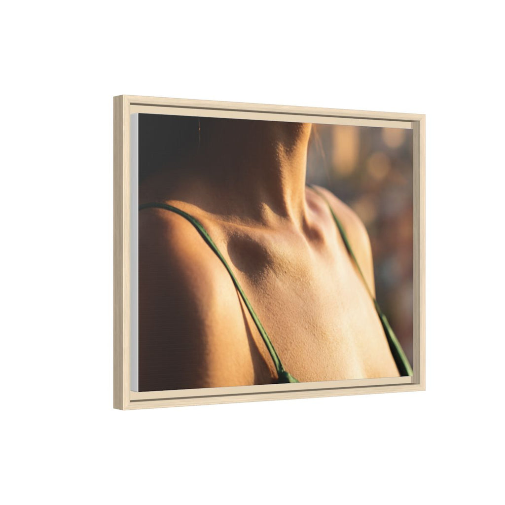 Matte Canvas Framed - Golden Hour Portrait
