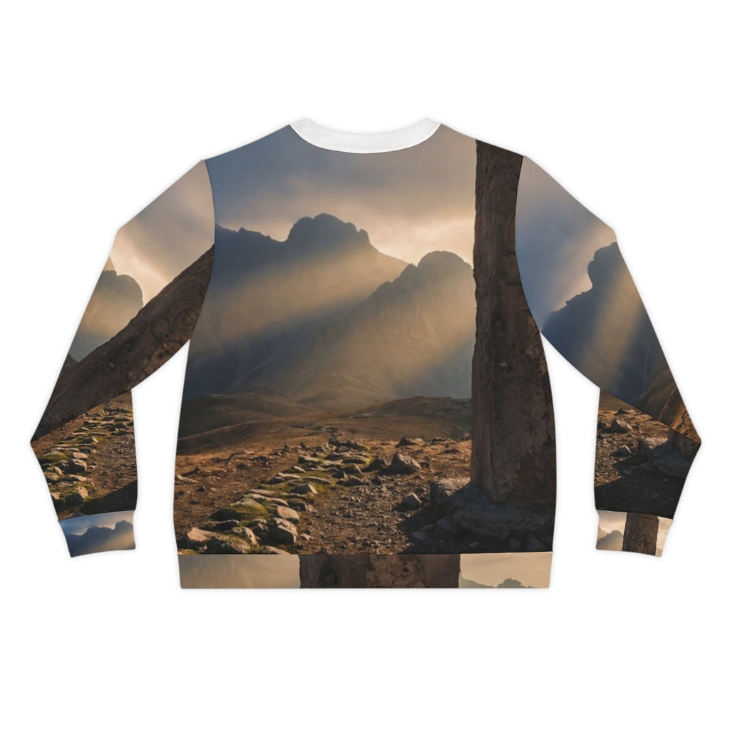 Men's Lightweight Sweatshirt - Mystic Monolith Ancient... |...