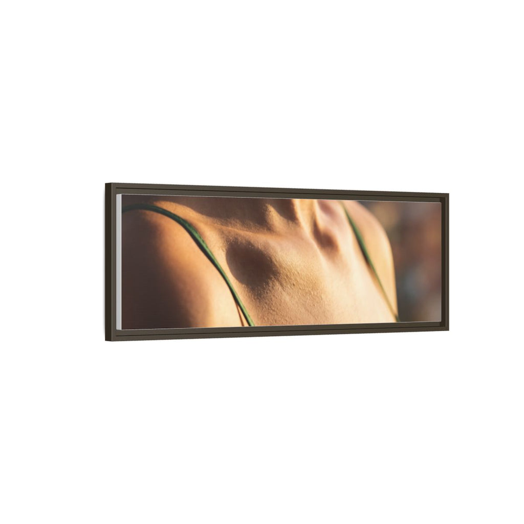 Matte Canvas Framed - Golden Hour Portrait